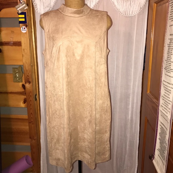 Alfani Dresses & Skirts - Faux suede dress